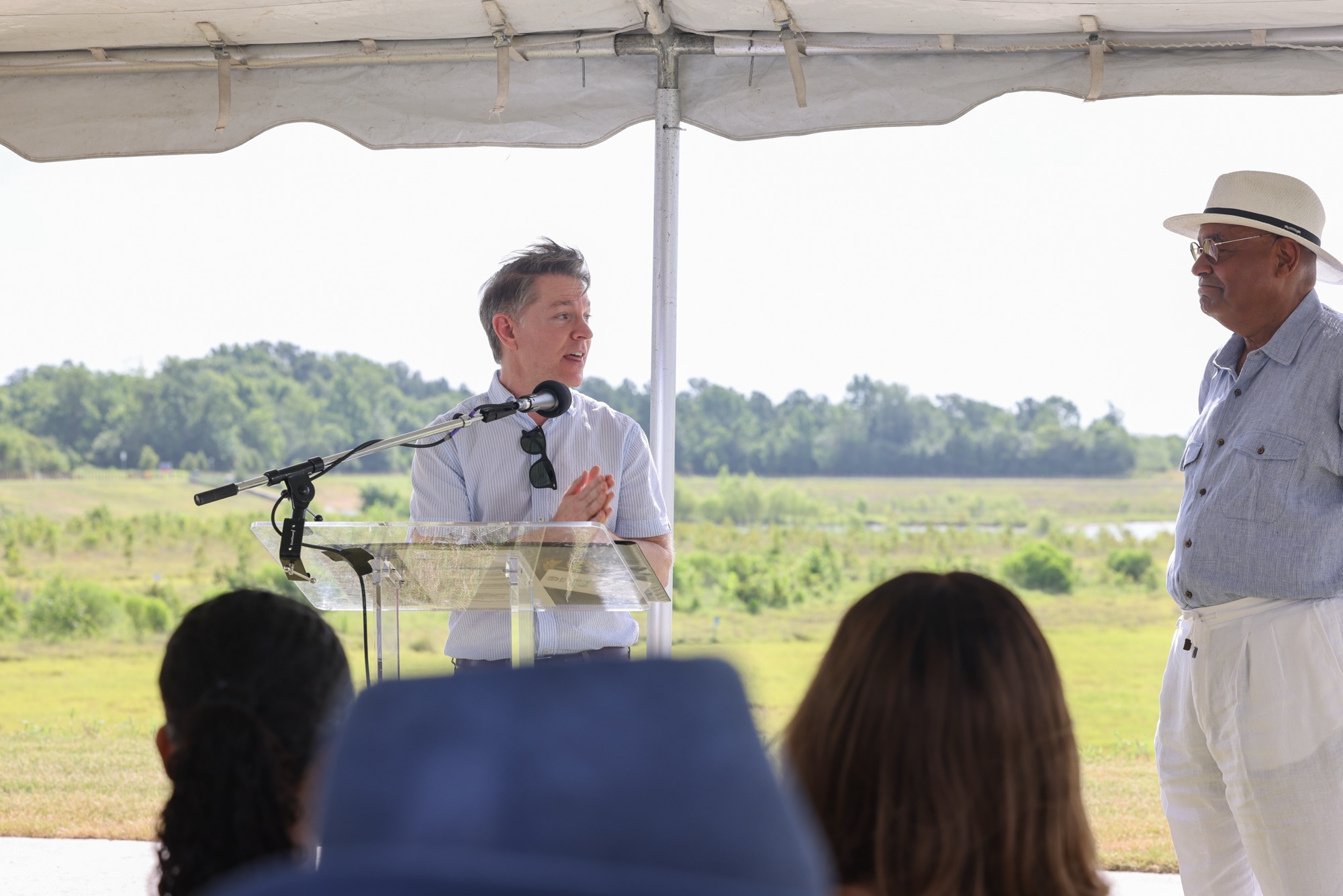 Photo from the Curtis Graves Park ribbon cutting and reception